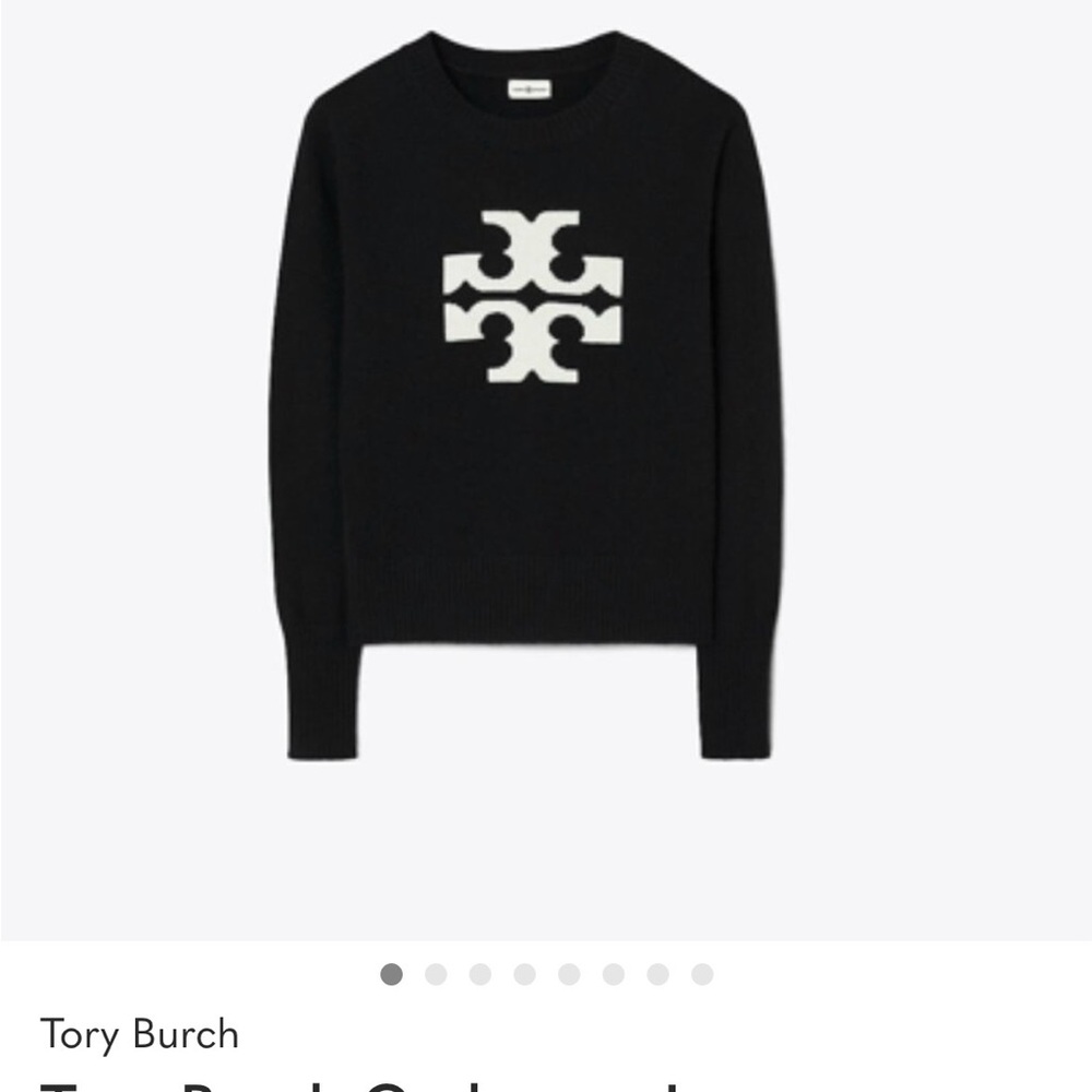 Tory Burch Cashmere sweater with logo! Size Medium. NWOT - Picture 9 of 10